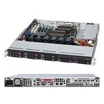 SUPERMICRO 1U chassis 8x 2,5" (2xNVMe) HS SAS/SATA (2x HD), 600W (80PLUS Platinum)