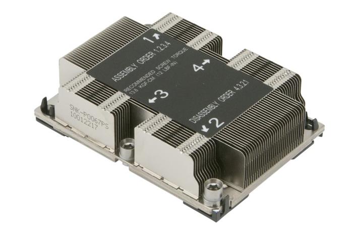 Supermicro 1U Purley Passive CPU Heat Sink Socket LGA3647