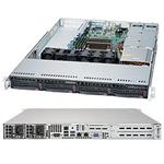 SUPERMICRO 1U server 1x LGA1151, iC236, 4x DDR4 ECC, 4x 3.5" HS SATA3, 2x500W (80+ Platinum), IPMI, WIO
