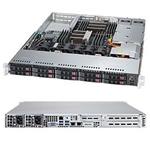SUPERMICRO 1U server 2x LGA2011-3, iC612, 16x DDR4 ECC R, 8x SAS3 HS (2,5") LSI3108 +2x SATA3 (NVMe),2x1GbE, 2x700W, IP