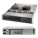 Supermicro 2029P-C1RT server 2U 2S-P, 2×10GbE-T,LSI3108, 16SFF,IPMI, 16DDR4, 5PCI-E16/E8LPP, rPS (80+ TITANIUM)
