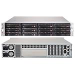 SUPERMICRO 2U JBOD chassis 12x 3,5" HS SAS/SATA (dual expander 4x SFF 8644 + IPMI), 2x740W (80PLUS Platinum)