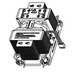 Supermicro Aktivní 2U heatsink pro 1P/2P LGA4677 (Socket E) - X13