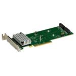 Supermicro AOC-SLG4-2H8M2 - RAID karta pro 2x M.2 2280/22110 (PCIe/SATA)