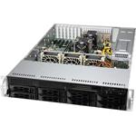 SuperMicro  LA25TQC-R609LP 2U,eATX13, 8sATA/SAS3, slimDVD(opt), LP,rPS 600W (80+ PLATINUM),černé