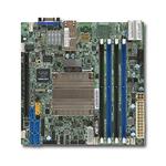 SUPERMICRO mini-ITX MB Xeon D-1557 (12-core), 4x DDR4 ECC DIMM,6xSATA1x PCI-E 3.0 x16, 2x10GbE LAN,IPMI