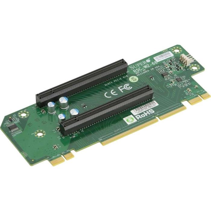 SUPERMICRO Riser card 2U 2x PCI-E 4.0 x16 levý pro WIO