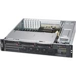 Supermicro SC825MBTQ-R802LP mini2U eATX13 3sATA/SAS3,2SFF,slimDVD,7LP,rPS (80+ TITANIUM),černé