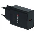 SWISSTEN SÍŤOVÝ ADAPTÉR PD 25W PRO IPHONE A SAMSUNG ČERNÝ