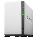 Synology DiskStation DS220j, 2-bay NAS, RAM 512MB, 2x USB 3.0, 1x GLAN