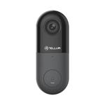 Tellur Video DoorBell WiFi, 1080P, PIR, Wired, Black