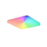 Tellur WiFi Smart LED čtvercové stropní světlo, 24W, 3000-6500K + RGB , bílé