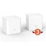 Tenda MW3 (2-pack) - Wireless AC MESH systém 802.11ac/a/b/g/n, 2x LAN
