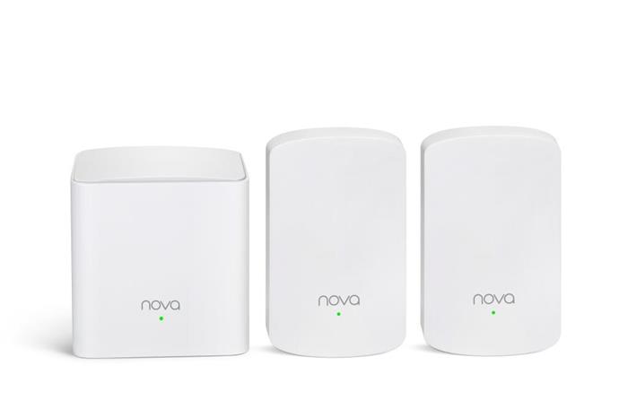 Tenda MW5 (3-pack) - Wireless AC MESH systém 802.11ac/a/b/g/n, 2x GLAN/GWAN, 4x LAN