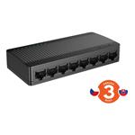 Tenda SG108M -  8x Gigabit Desktop Ethernet Mini  Switch, rychlosti 10/100/1000 Mb/s, 16Gb/s