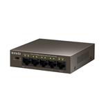 Tenda TEF1105P-4-63W PoE AT switch 4x PoE 802.3af/at, 5x 100Mb/s, PoE celkem 63W, fanless