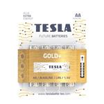 Tesla AA GOLD+ alkalická - 4 ks, ND
