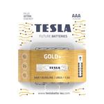 Tesla AAA GOLD+ alkalická, 4 ks, ND 