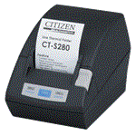 Tiskárna Citizen CT-S280 RS232, externí zdroj, odtrhávací lišta, černá