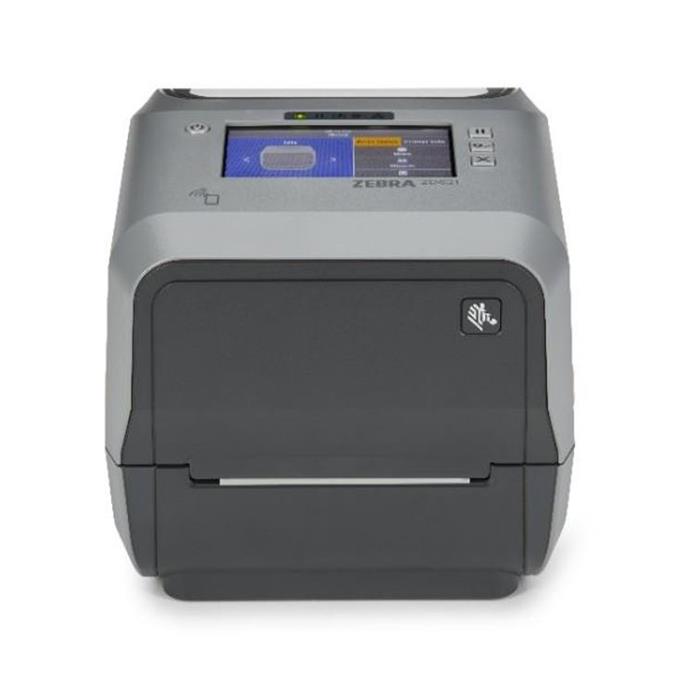 Tiskárna Zebra ZD621t , 12 dots/mm (300 dpi), cutter, disp., RTC, USB, USB Host, RS232, BT (BLE), Ethernet, grey