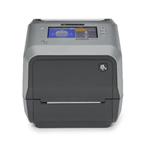 Tiskárna Zebra ZD621t , 12 dots/mm (300 dpi), cutter, disp., RTC, USB, USB Host, RS232, BT (BLE), Ethernet, grey