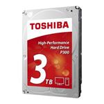 Toshiba P300 3TB, 3.5" HDD, 7200rpm, 64MB, NCQ, AF, SATA III, bulk
