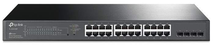 TP-Link SG2428P JetStream Switch, 24x GLAN PoE+, 4x SFP