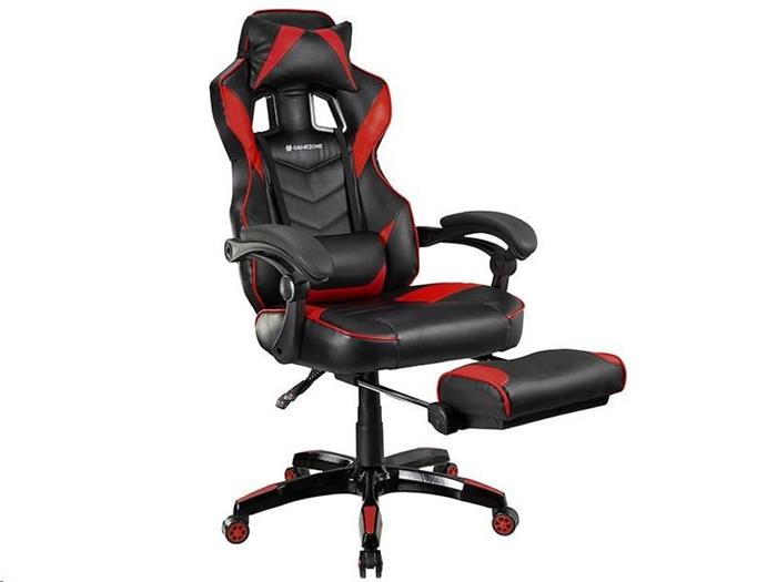 TRACER herní křeslo GAMEZONE Masterplayer, černá s červenou