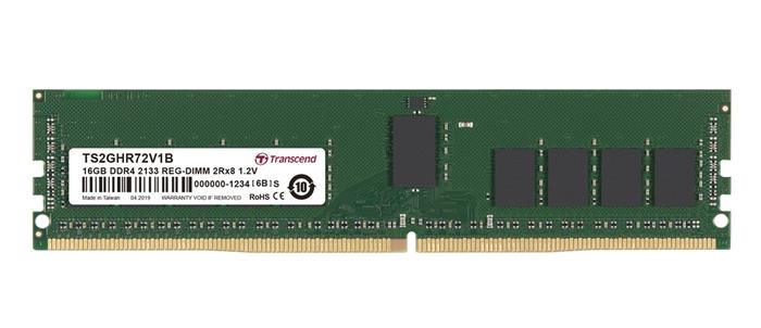 Transcend 16GB DDR4 2133MHz ECC REG CL15, DIMM