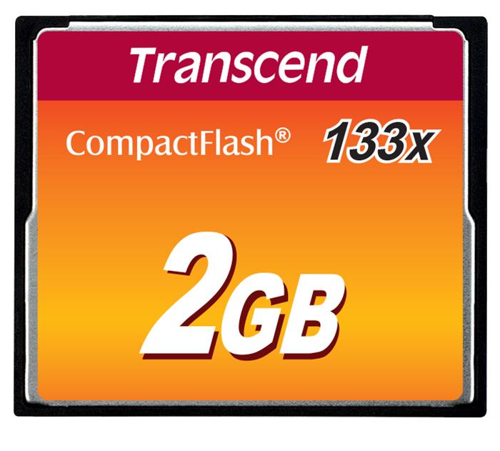 Transcend 2GB CompactFlash karta, 133x