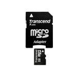 Transcend 2GB microSD karta + adaptér