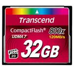 Transcend 32GB CompactFlash karta, 800X