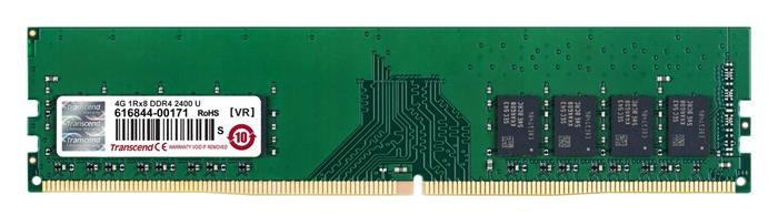 Transcend 4GB DDR4 2400MHz CL17 1Rx8 UDIMM