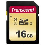 Transcend 500S 16GB SDHC karta, UHS-I U1, MLC, 95R/60W