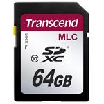 Transcend 64GB SDXC (Class 10) MLC průmyslová paměťová karta (bez adaptéru), 20MB/s R, 20MB/s W