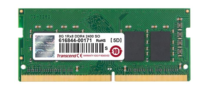 Transcend 8GB DDR4 2400MHz CL17, SO-DIMM