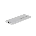 Transcend ESD240C 240GB, externí SSD, USB-C, stříbrný