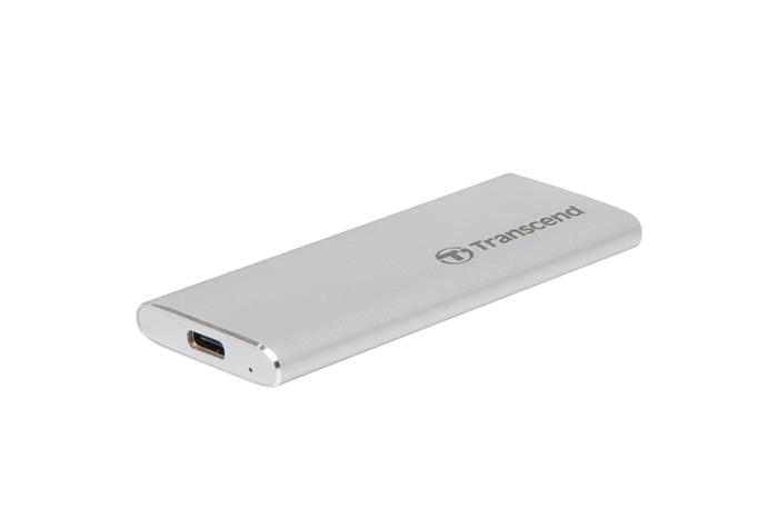 Transcend ESD260C 250GB USB 3.1 (USB-C) Externí SSD (TLC), 520R/460W, stříbrný
