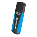 Transcend JetFlash 810 - 32GB, odolný flash disk, USB 3.0, modro-černý