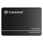 TRANSCEND SSD452K2 512GB Industrial (3K P/E) SSD disk 2.5" SATA3, 3D TLC, Aluminium case, 560MB/s R, 520 MB/W, černý
