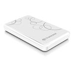 Transcend StoreJet 25A3 - 2TB, externí 2.5" HDD, USB 3.0, bílý se vzorem
