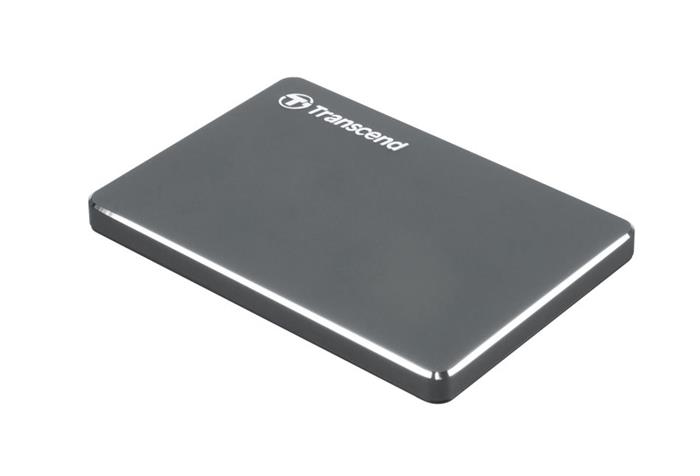 Transcend StoreJet 25C3N - 2TB, externí 2.5" HDD, USB 3.0, ocelově šedý