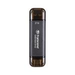 Transcend TS2TESD310C 2TB externí SSD, USB + USB-C, 1050R/950W