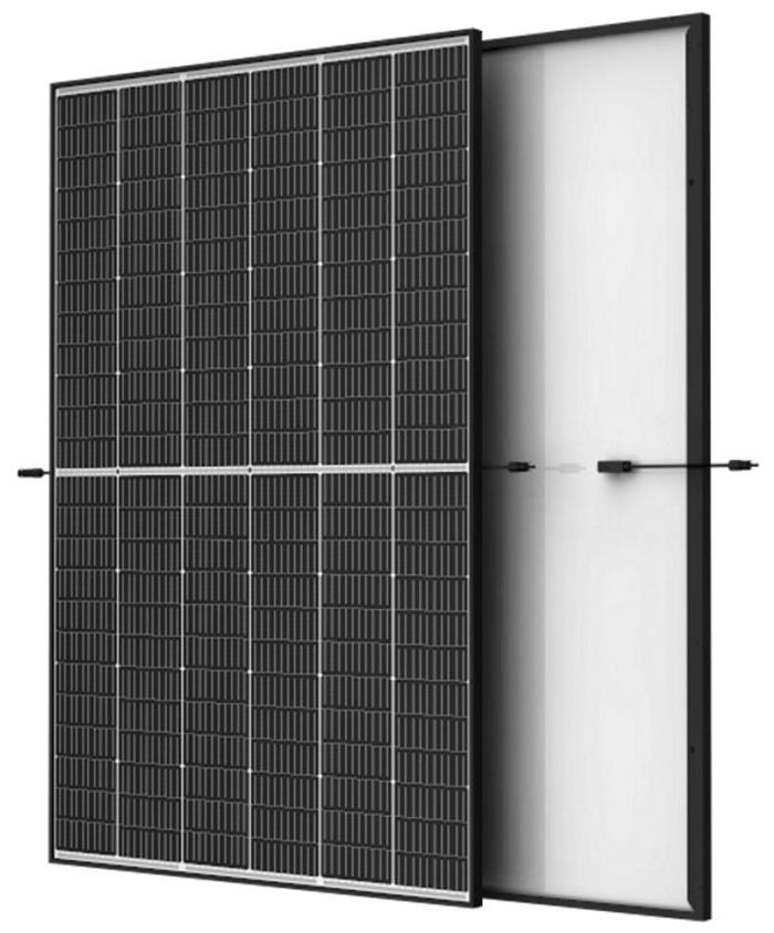 Trina Vertex S TSM-DE09R.08 415Wp / P-Type / Solární panel / Halfcut / Monokrystalický / 144 článků / černý rám