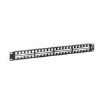 Tripplite Patch Panel 48-Port 1U Rack Nestíněný,Keystone/Multimedia,RJ45 Ethernet,USB,HDMI, Cat5e/6