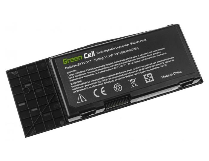 TRX baterie DELL/ Green Cell DE130/ 11.1V/ 8100 mAh/ Li-Pol/ pro Alienware M17x R3, M17x R4/ neoriginální