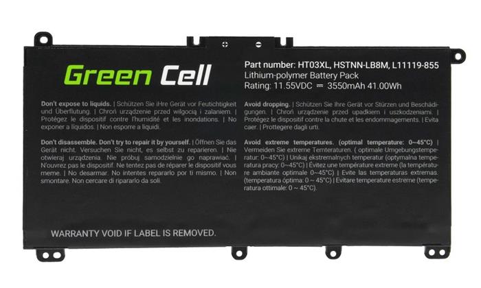 TRX baterie GCHP163/ 11.55V/ 3550 mAh/ Li-Pol/ HT03XL HSTNN-LB8M L11421-545 pro HP 240 G7 245 G7 250 G7 255/ neoriginál