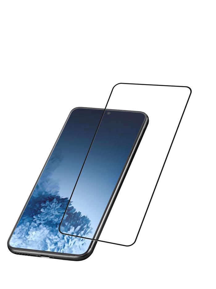 Tvrzené sklo pro celý displej Cellularline Capsule pro Samsung Galaxy S21