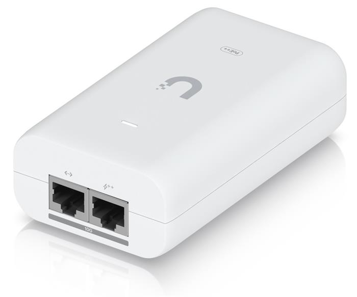 Ubiquiti 10Gbit pasivní POE Injektor, 54V@1.12A (60W), bílý