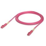 Ubiquiti UACC-OFC-M2-LULU-10M - optický patch cord LCupc/LCupc, Duplex, Multi-mode 50/125, 10m